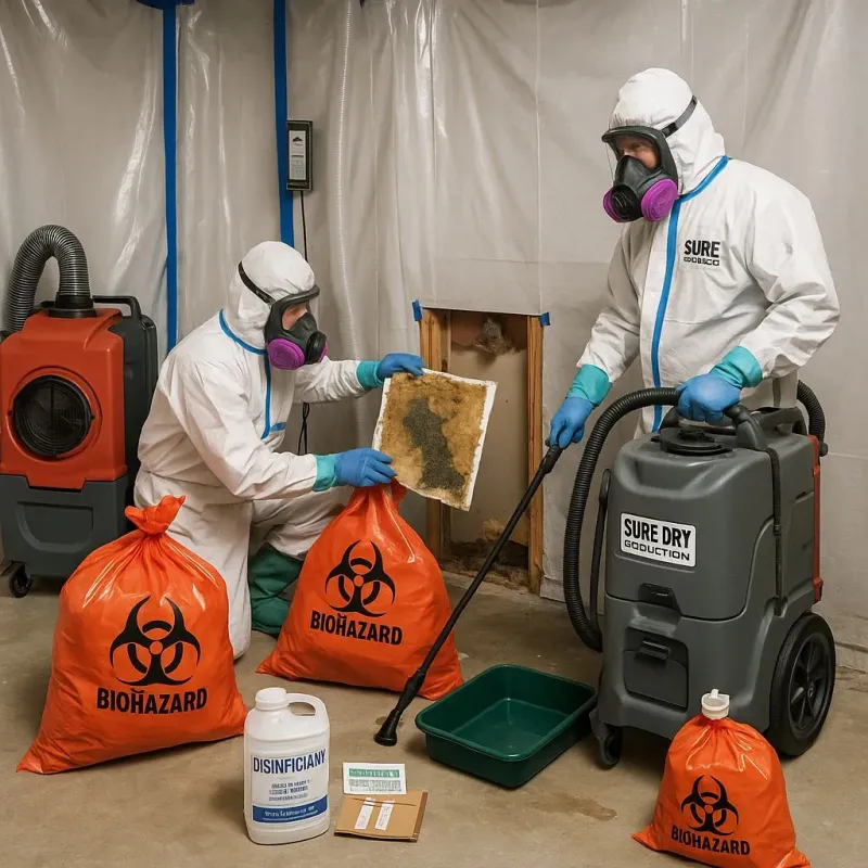 Contaminated Water Handling Protocols process in Church Hill, PA