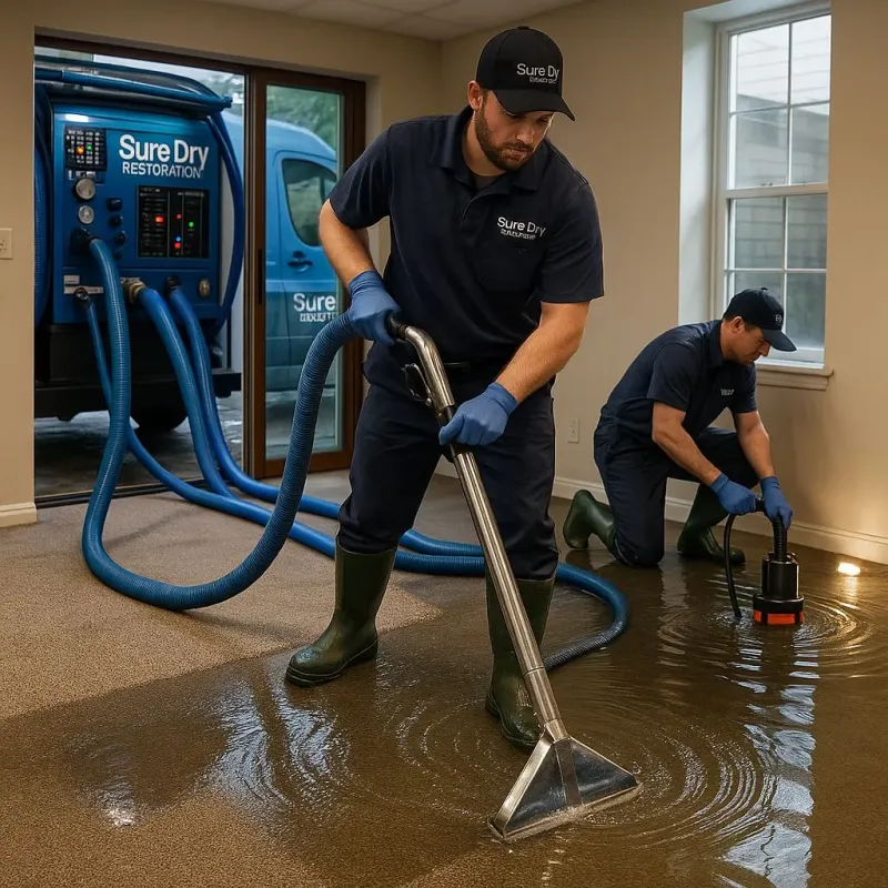 Water Extraction and Removal process in Church Hill, PA